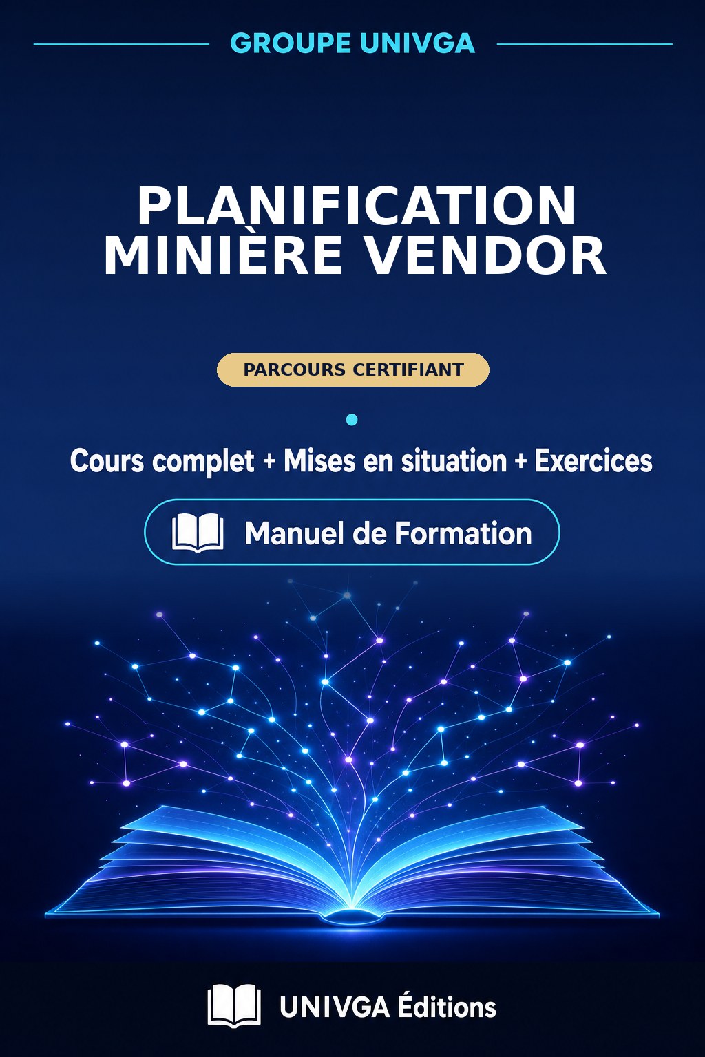 Couverture du manuel — Planification Minière Vendor