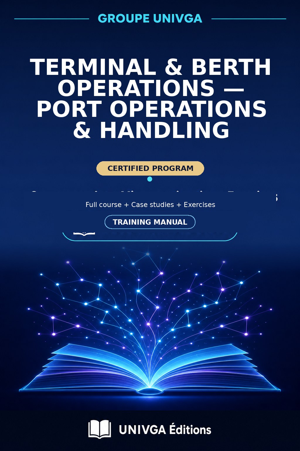 Cover of the manual — Professional Certificate in Terminal & Dock Operations — Port Operations & Handling