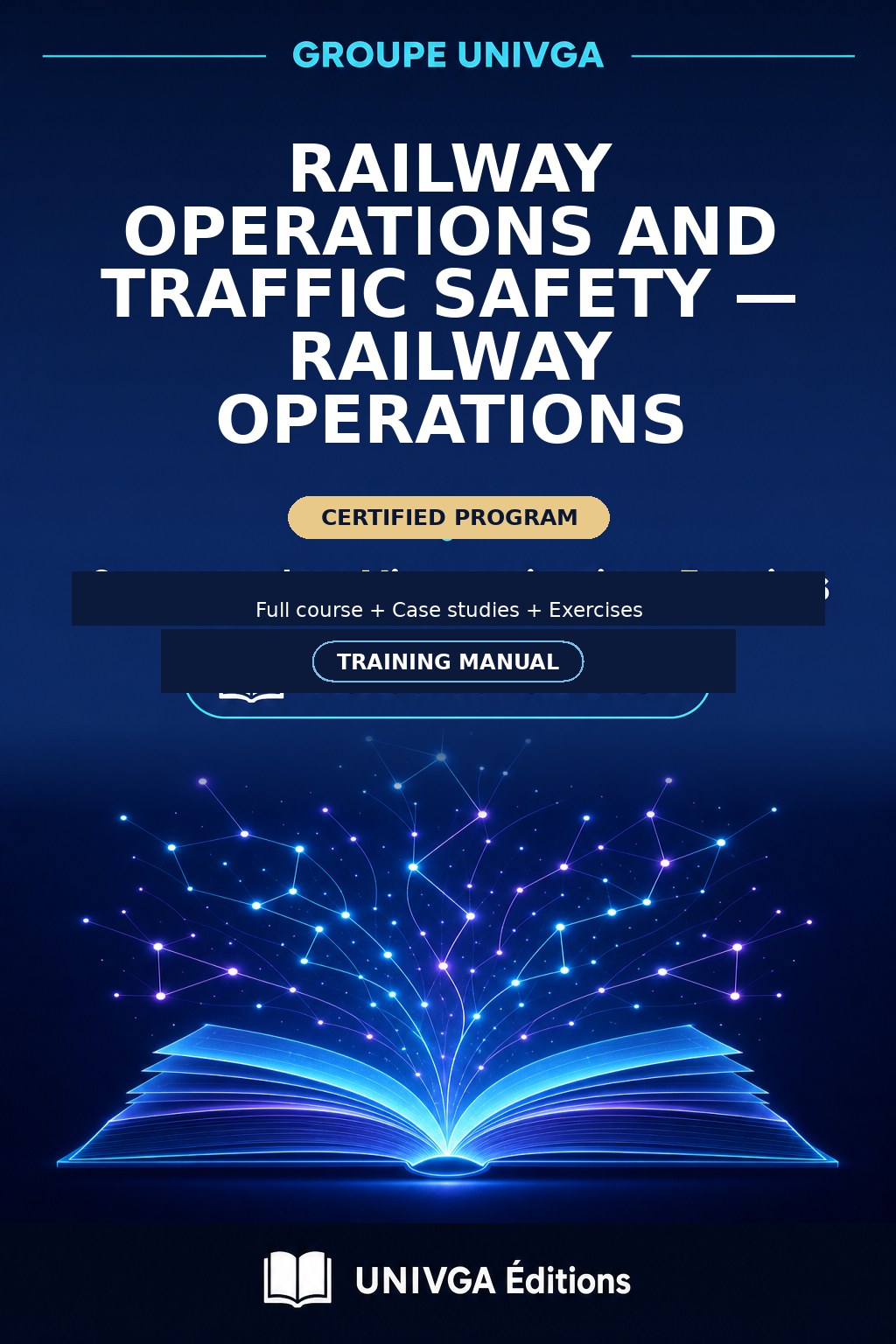 Cover of the training manual — Professional Certificate in Railway Operations and Traffic Safety — Railway Operations