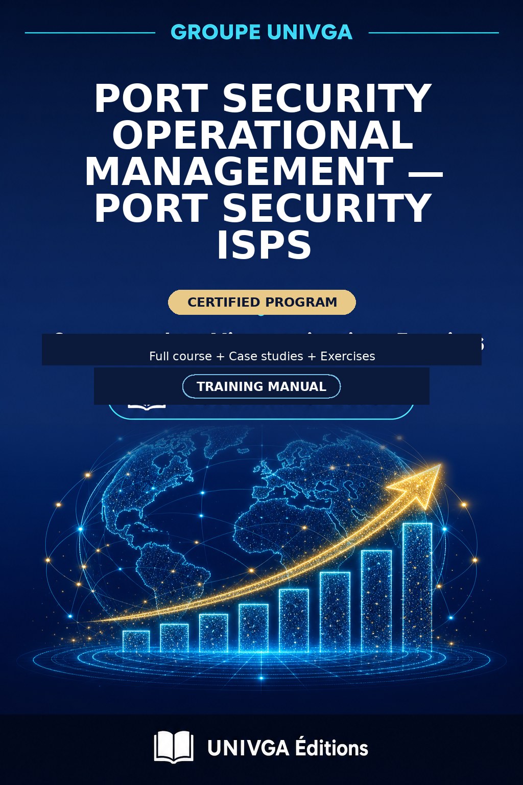 Training manual cover — Professional Certificate in Port Security Operational Management — Port Security ISPS