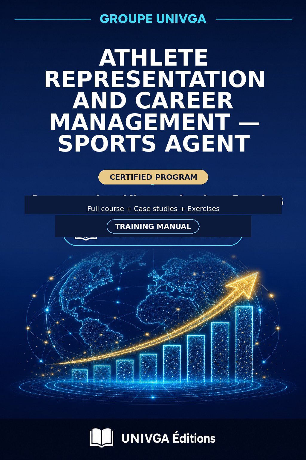 Cover of the training manual — Professional Certificate in Athlete Representation and Career Management — Sports Agent