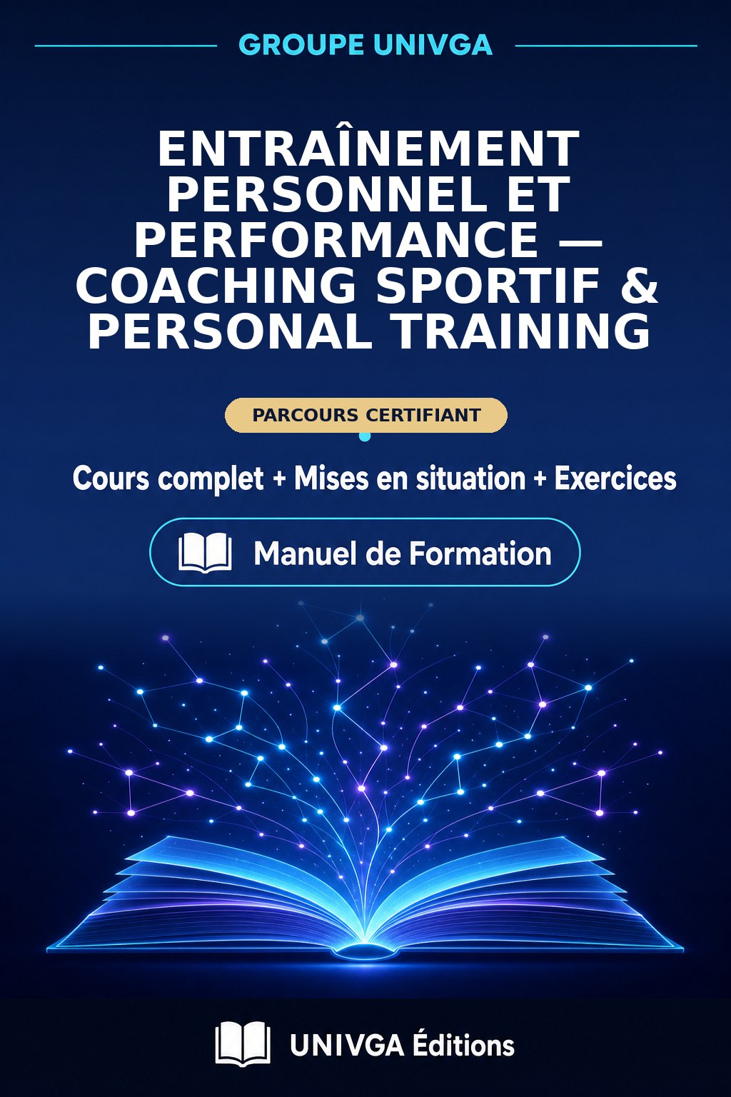 Couverture du manuel — Certificat Professionnel en Entraînement Personnel et Performance — Coaching Sportif & Personal Training