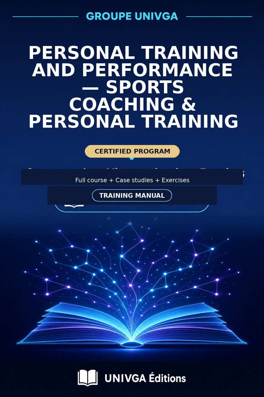 Cover of the training manual — Professional Certificate in Personal Training and Performance — Sports Coaching & Personal Training