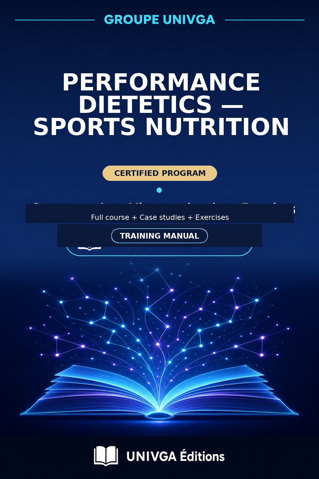 Cover of the training manual — Professional Certificate in Performance Dietetics — Sports Nutrition