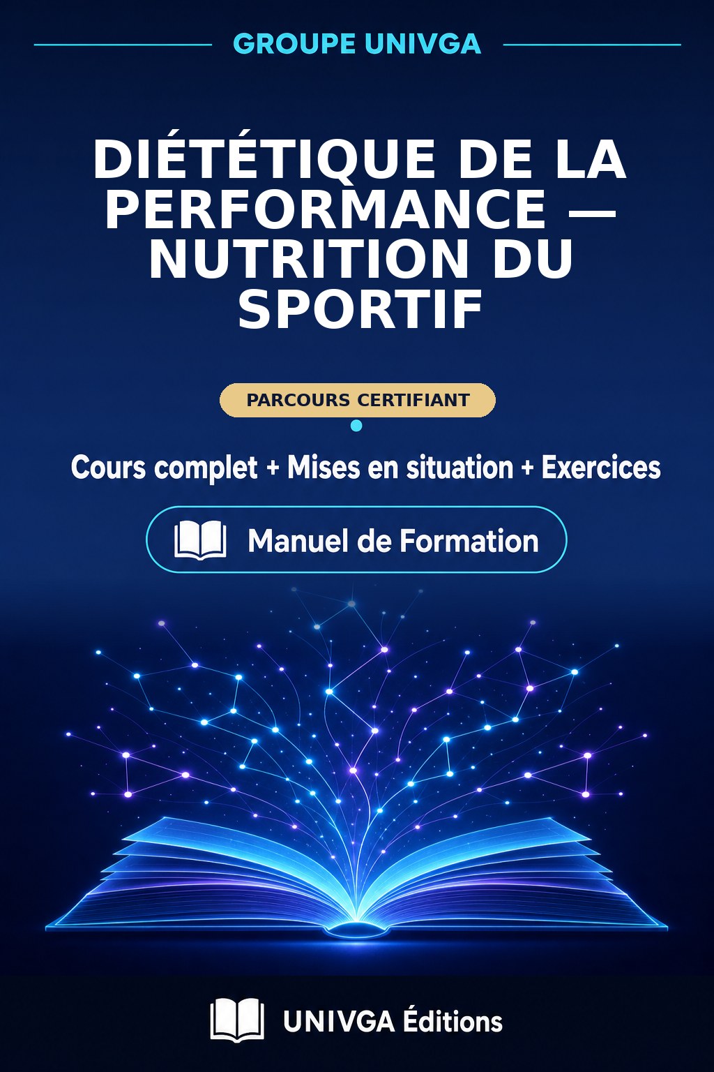 Couverture du manuel — Certificat Professionnel en Diététique de la Performance — Nutrition du Sportif