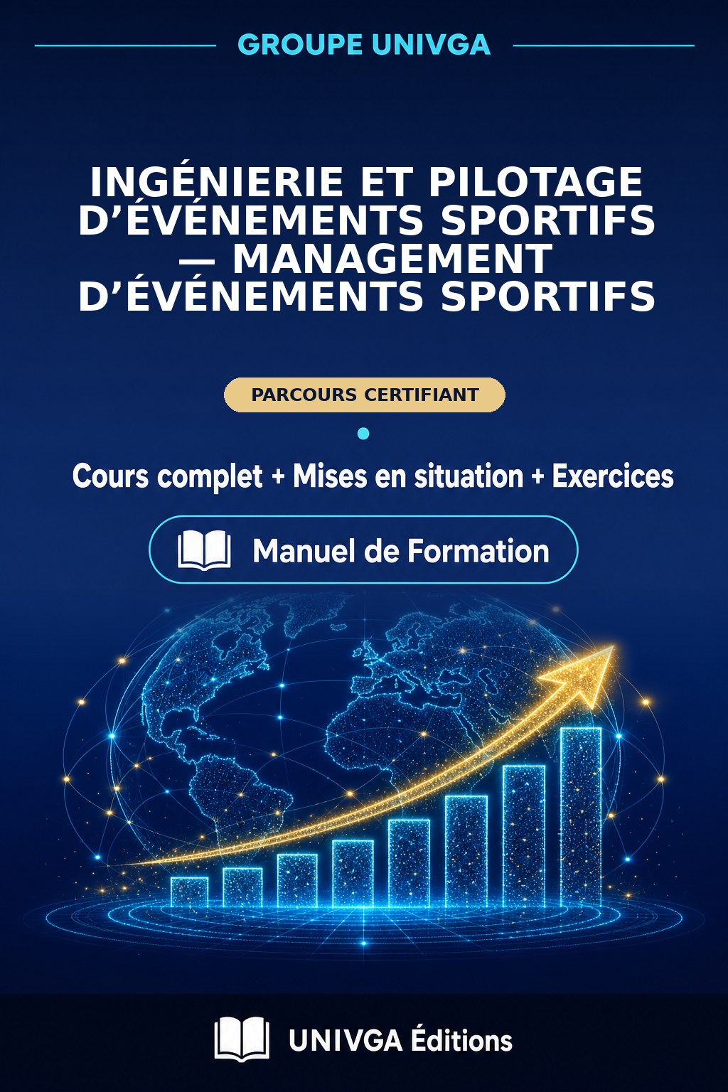 Couverture du manuel — Certificat Professionnel en Ingénierie et Pilotage d’Événements Sportifs — Management d’Événements Sportifs