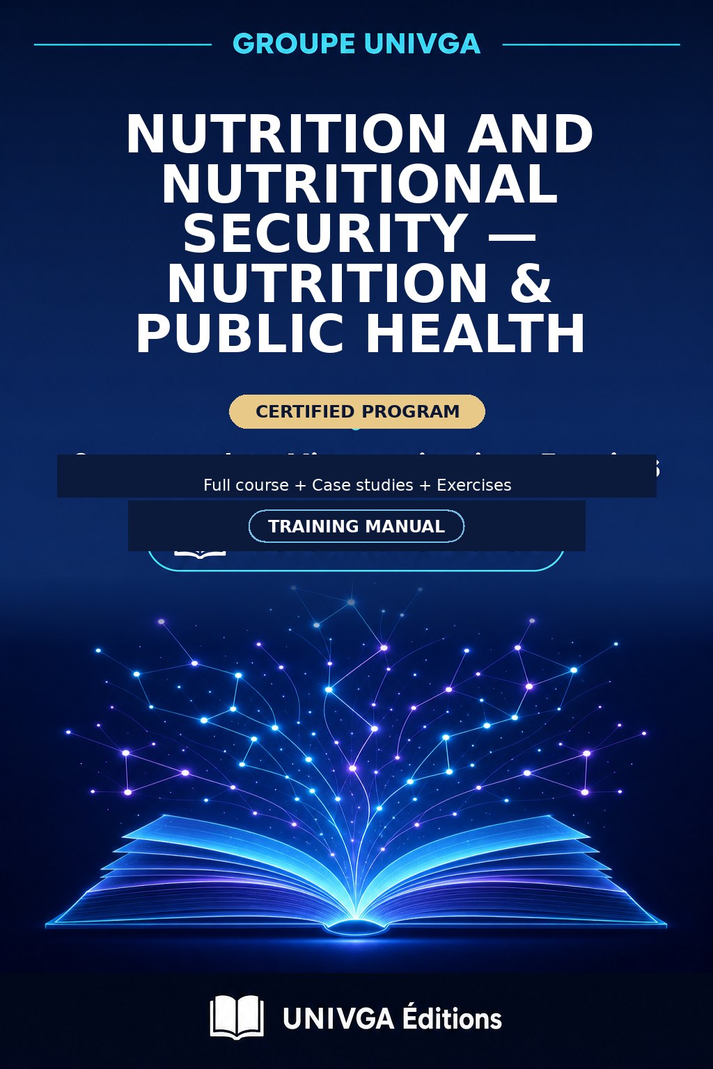 Cover of the training manual — Professional Certificate in Nutrition and Nutritional Security — Nutrition & Public Health