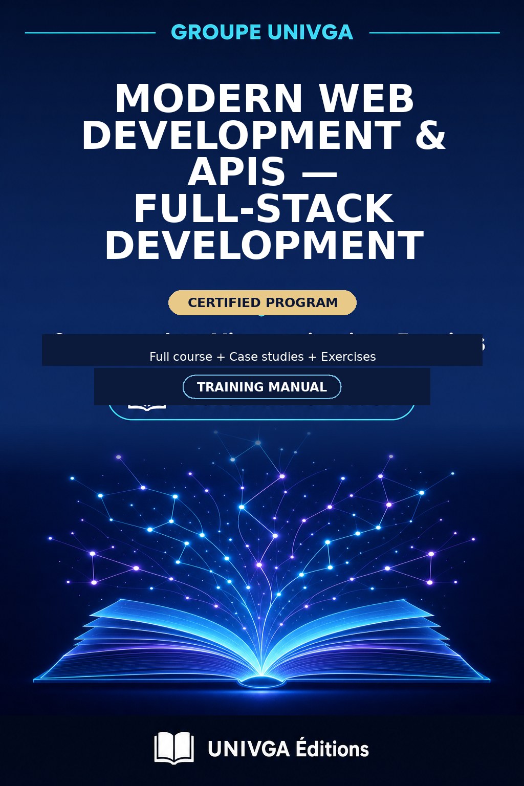 Cover of the training manual — Professional Certificate in Modern Web Development & APIs — Full-Stack Development