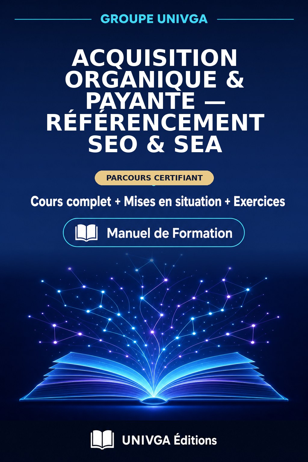 Manual Cover — Professional Certificate in Organic & Paid Acquisition — SEO & SEA