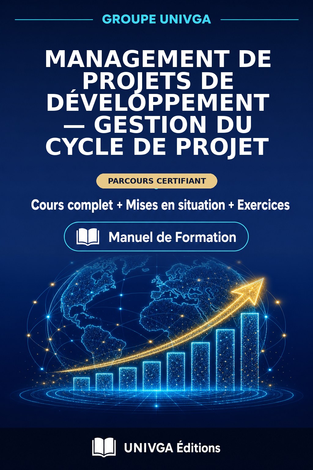 Couverture du manuel — Certificat Professionnel en Management de Projets de Développement — Gestion du Cycle de Projet