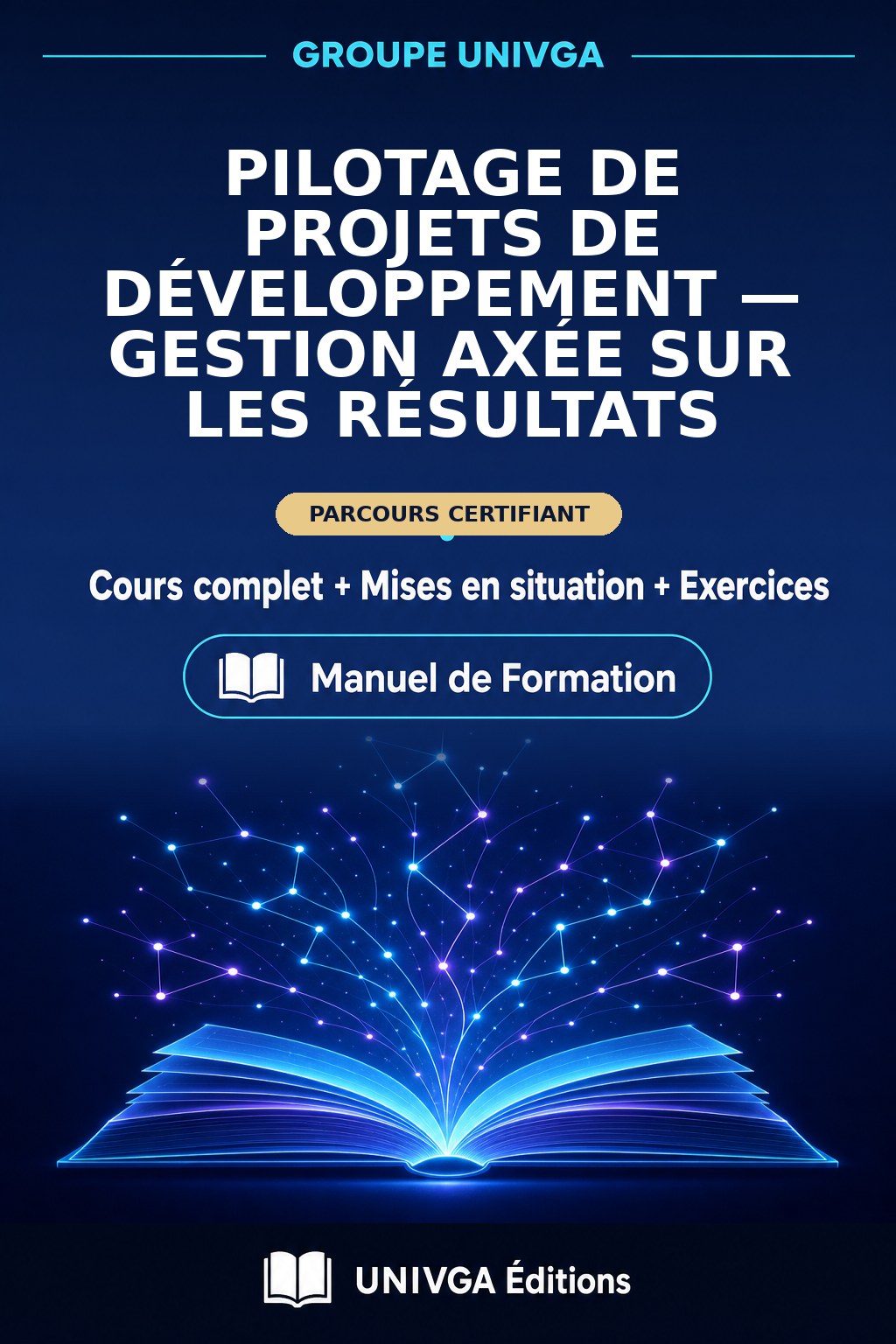 Couverture du manuel — Certificat Professionnel en Pilotage de Projets de Développement — Gestion Axée sur les Résultats