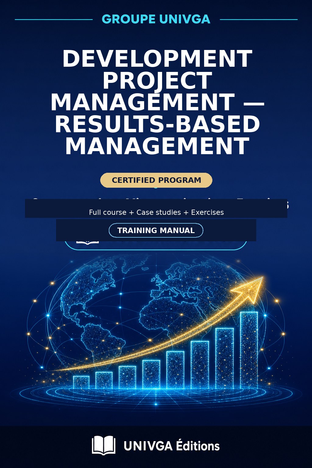 Cover of the training manual — Professional Certificate in Project Development Management — Results-Based Management