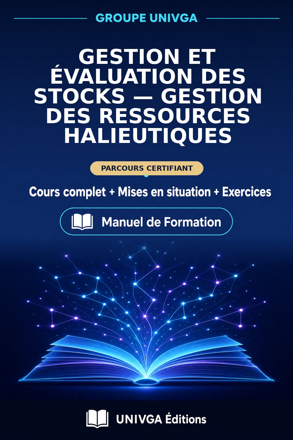 Couverture du manuel — Certificat Professionnel en Gestion et Évaluation des Stocks — Gestion des Ressources Halieutiques