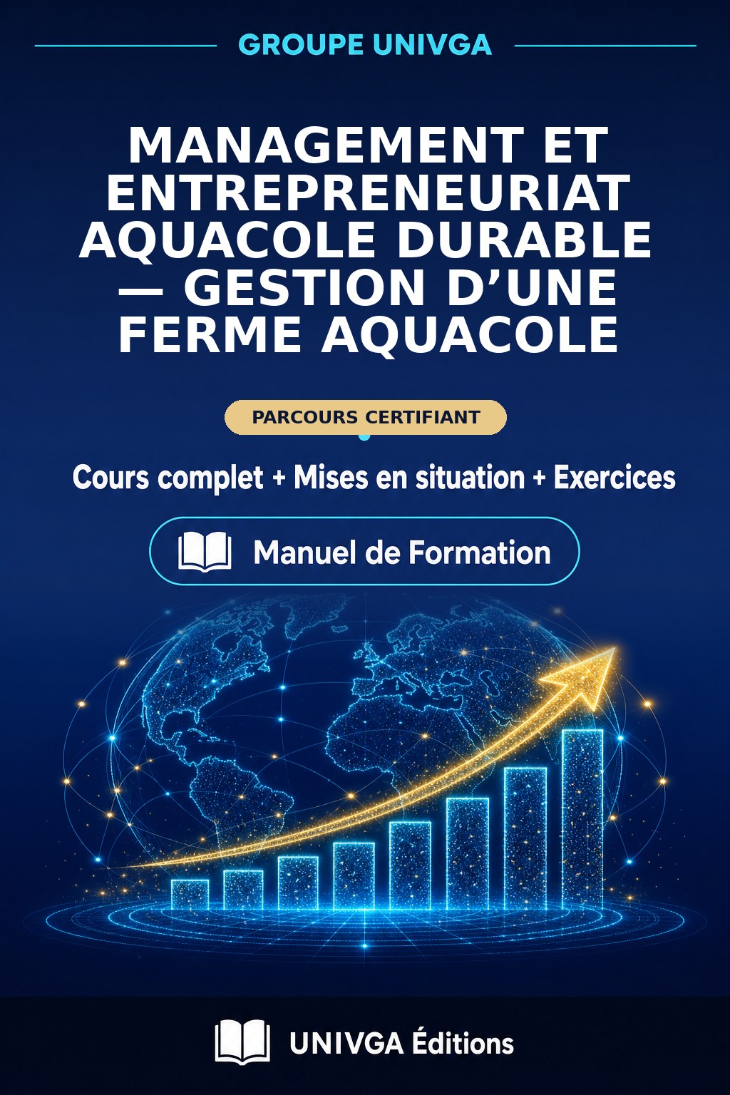 Manual Cover — Professional Certificate in Sustainable Aquaculture Management and Entrepreneurship — Managing an Aquaculture Farm