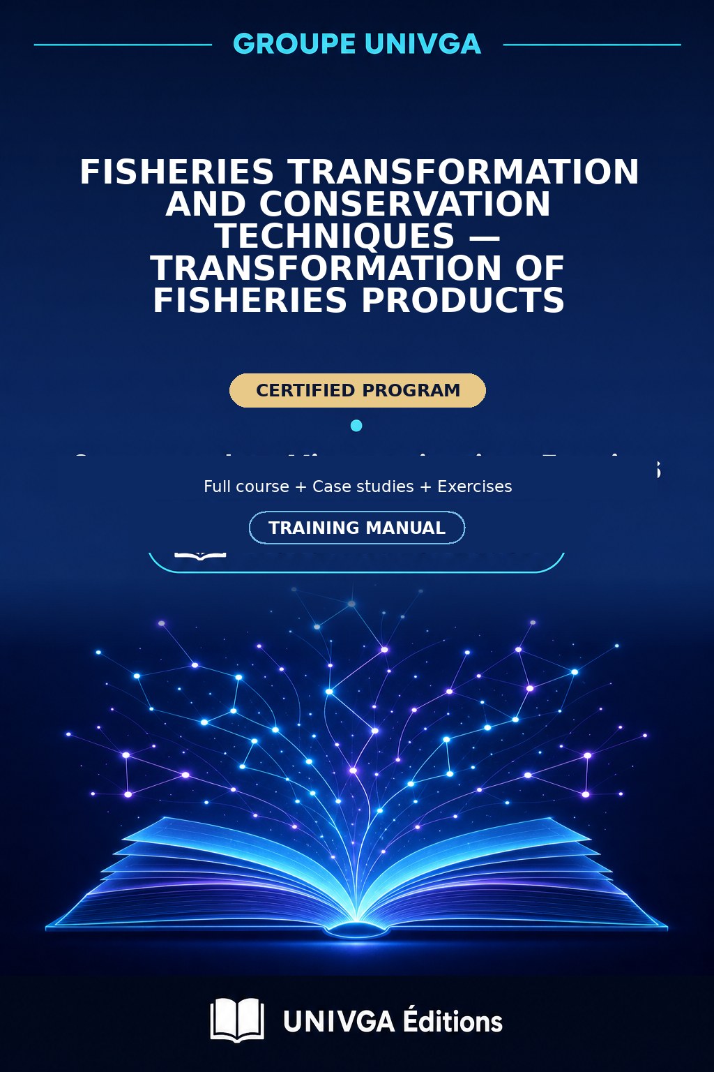 Cover of the manual — Professional Certificate in Fish Processing and Conservation Techniques — Processing of Fish Products