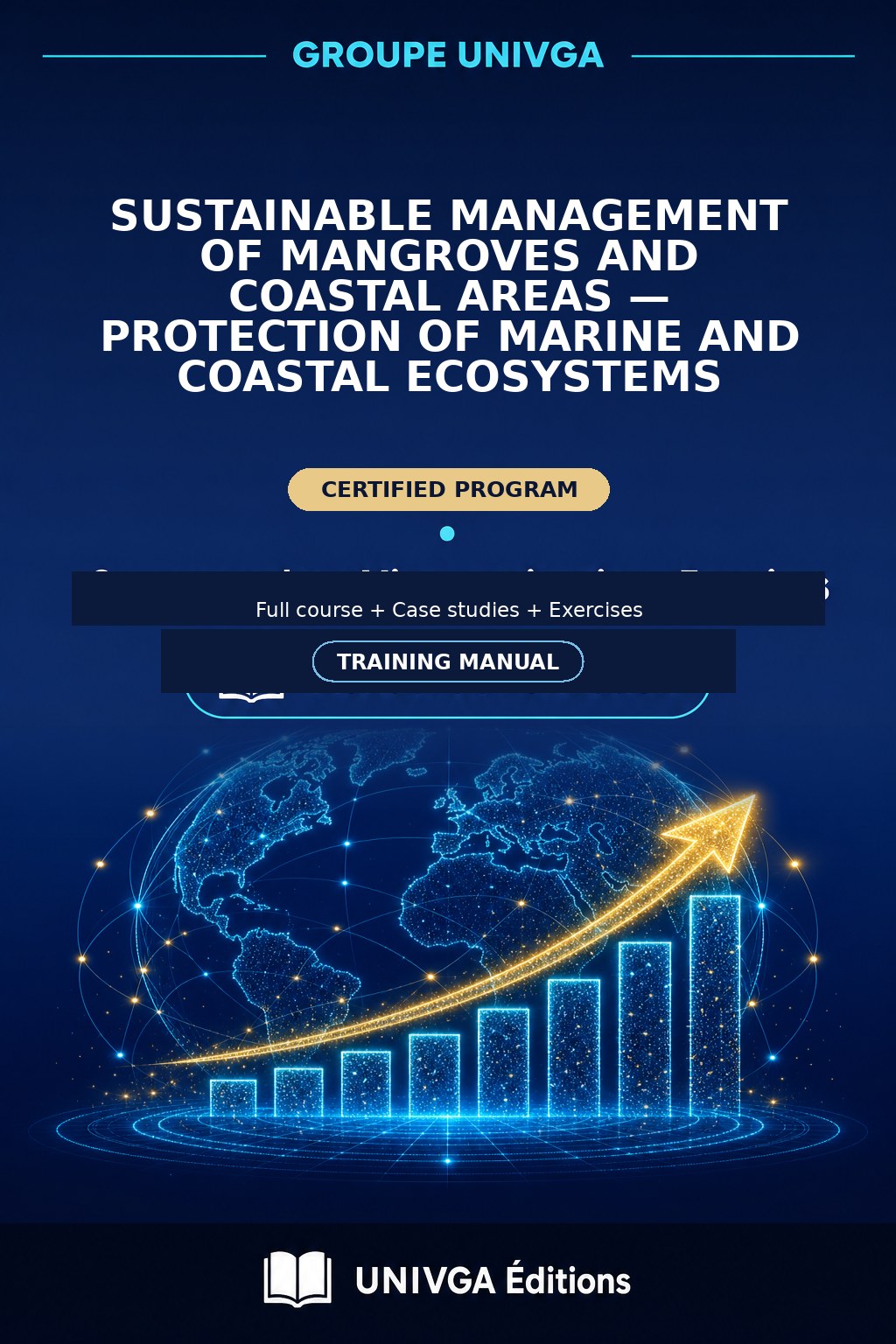 Manual Cover — Professional Certificate in Sustainable Management of Mangroves and Coastal Areas — Protection of Marine and Coastal Ecosystems