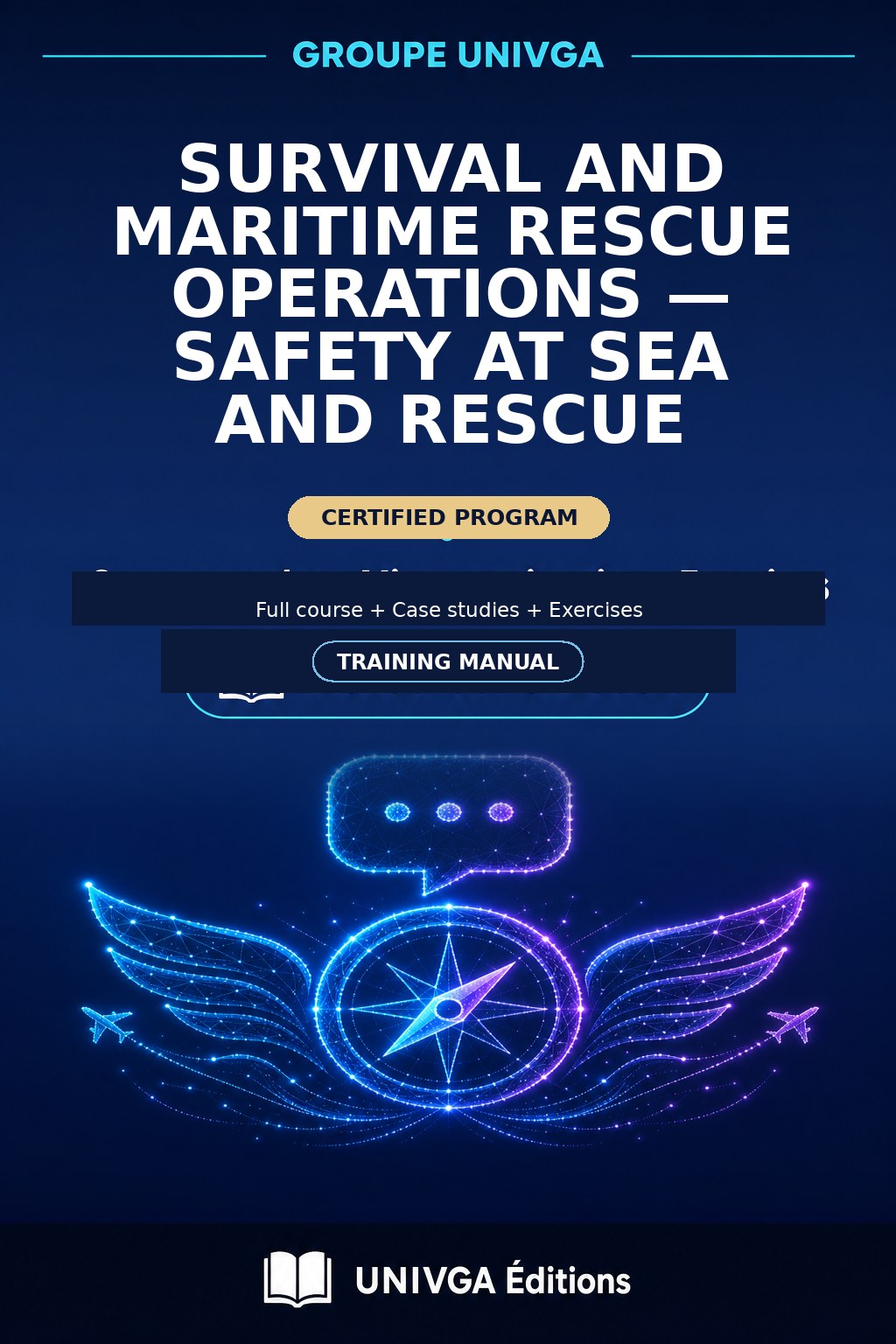 Cover of the manual — Professional Certificate in Maritime Survival and Rescue Operations — Safety at Sea and Rescue