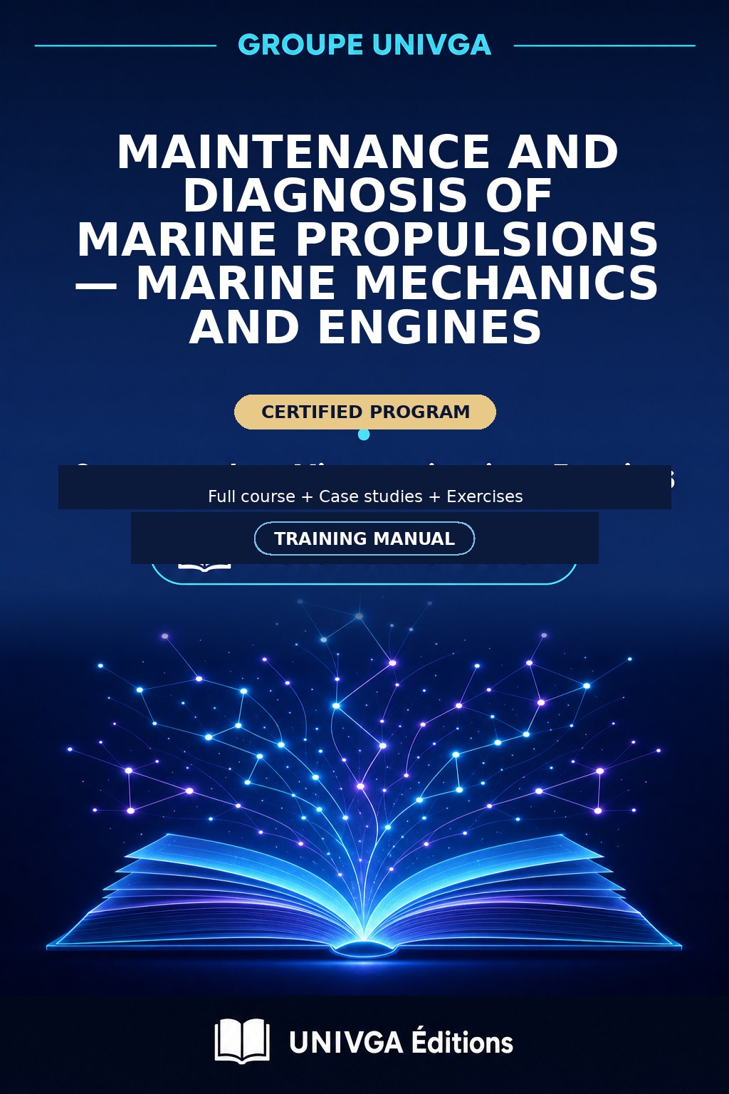 Manual Cover — Professional Certificate in Maintenance and Diagnostics of Marine Propulsions — Marine Mechanics and Engines