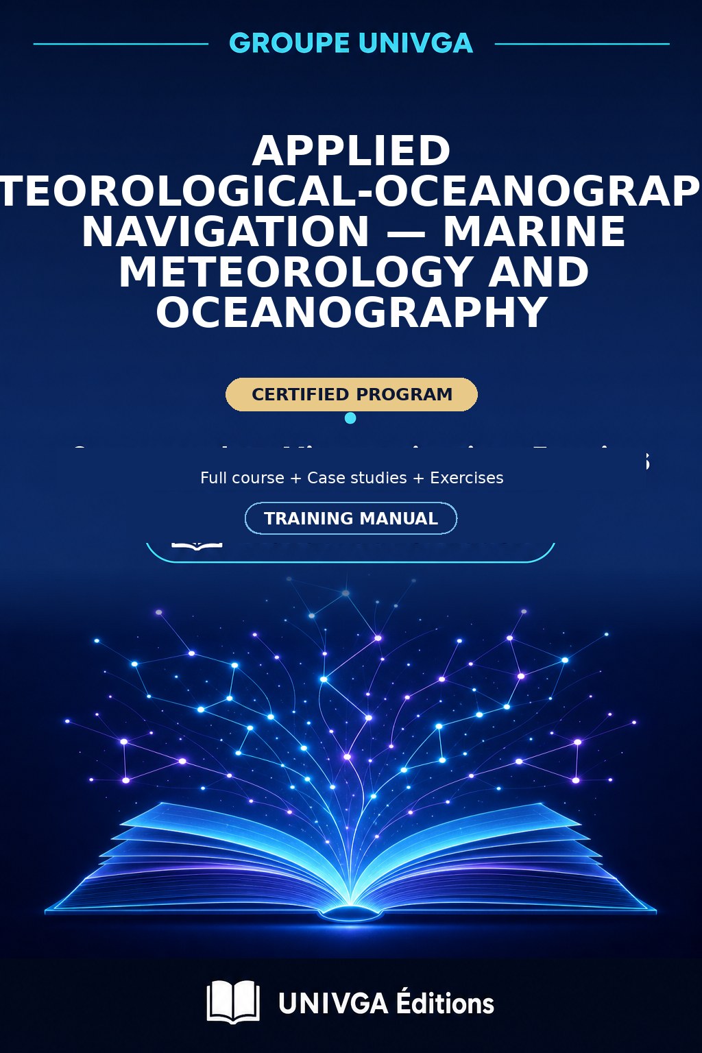 Cover of the training manual — Professional Certificate in Applied Meteorological-Oceanographic Navigation — Marine Meteorology and Oceanography