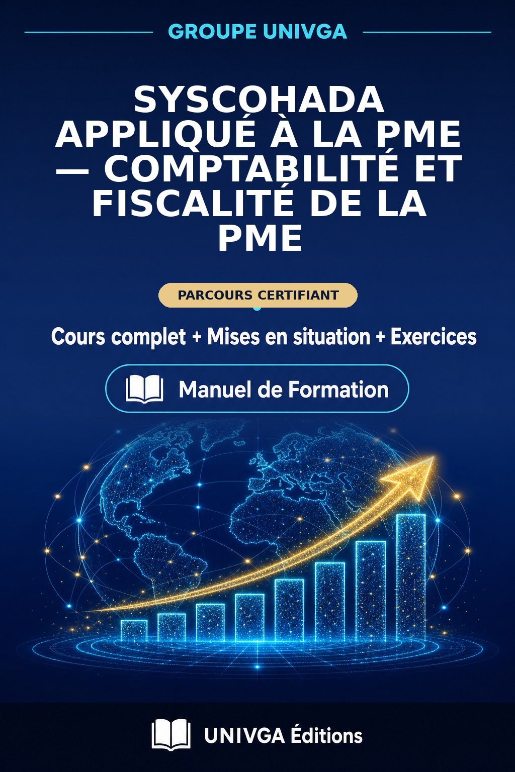 Manual Cover — Professional Certificate in SYSCOHADA Applied to SMEs — Accounting and Taxation of SMEs