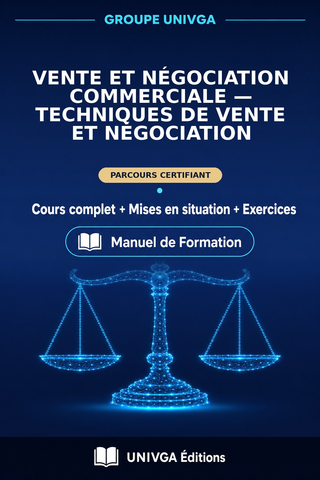 Manual Cover — Professional Certificate in Sales and Commercial Negotiation — Sales Techniques and Negotiation