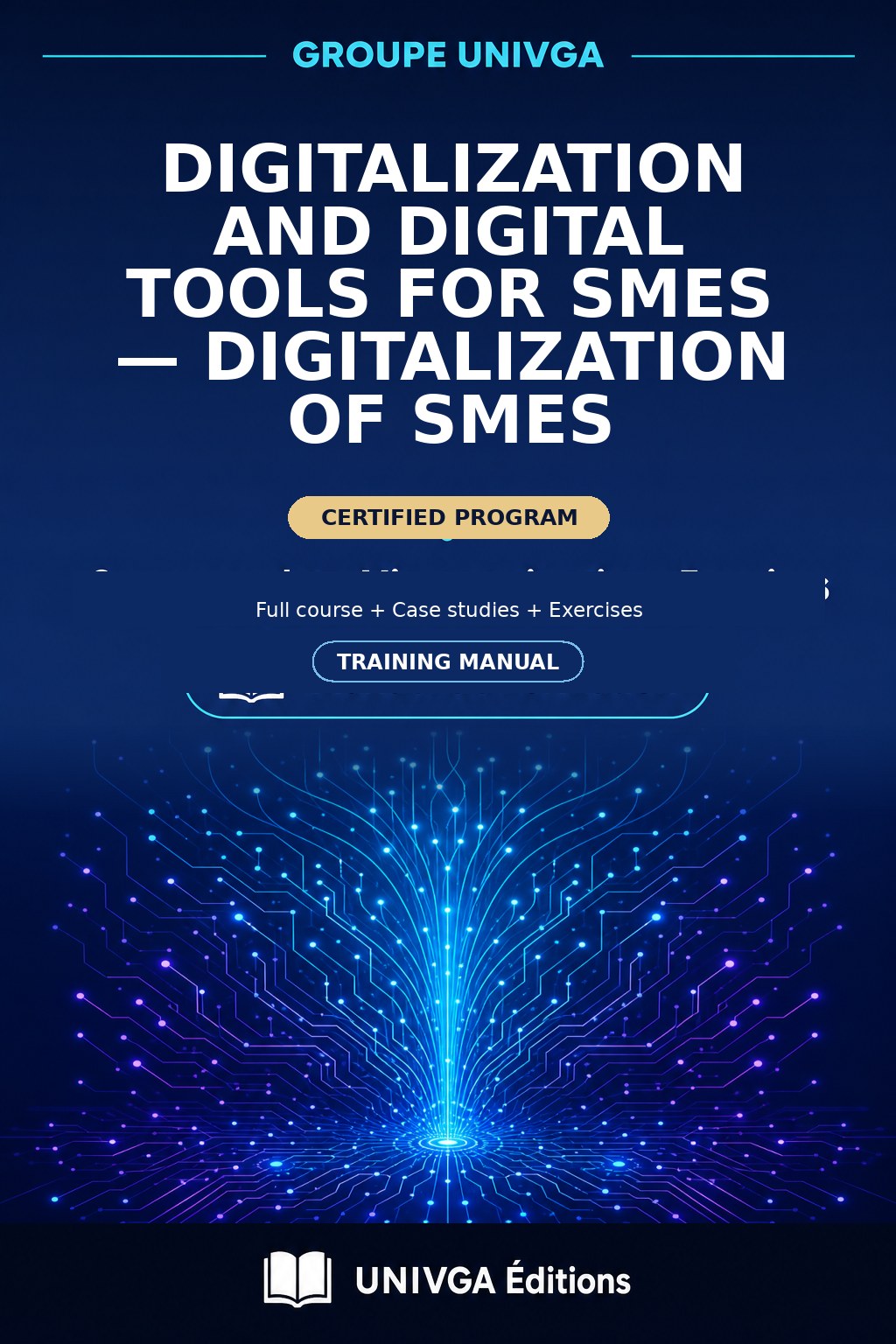 Cover of the manual — Professional Certificate in Digitalization and Digital Tools for SMEs — Digitalization of SMEs