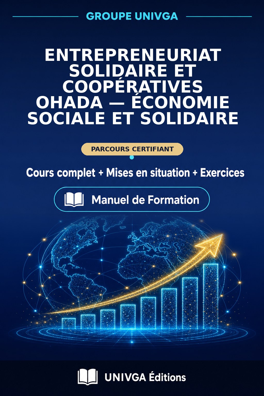 Manual Cover — Professional Certificate in Solidarity Entrepreneurship and OHADA Cooperatives — Social and Solidarity Economy