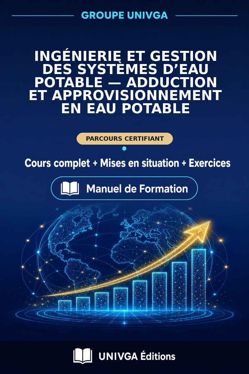 Cover of the manual — Professional Certificate in Engineering and Management of Drinking Water Systems — Supply and Provision of Drinking Water
