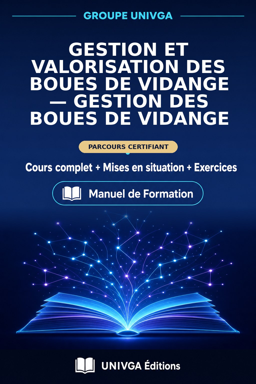 Couverture du manuel — Certificat Professionnel en Gestion et Valorisation des Boues de Vidange — Gestion des Boues de Vidange