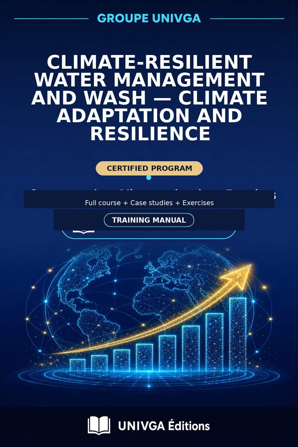Manual Cover — Professional Certificate in Climate-Resilient Water Management and WASH — Climate Adaptation and Resilience