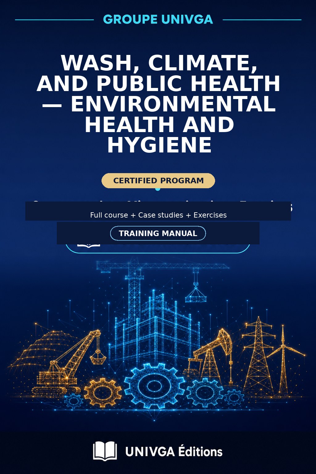 Manual Cover — Professional Certificate in WASH, Climate and Public Health — Environmental Health and Hygiene