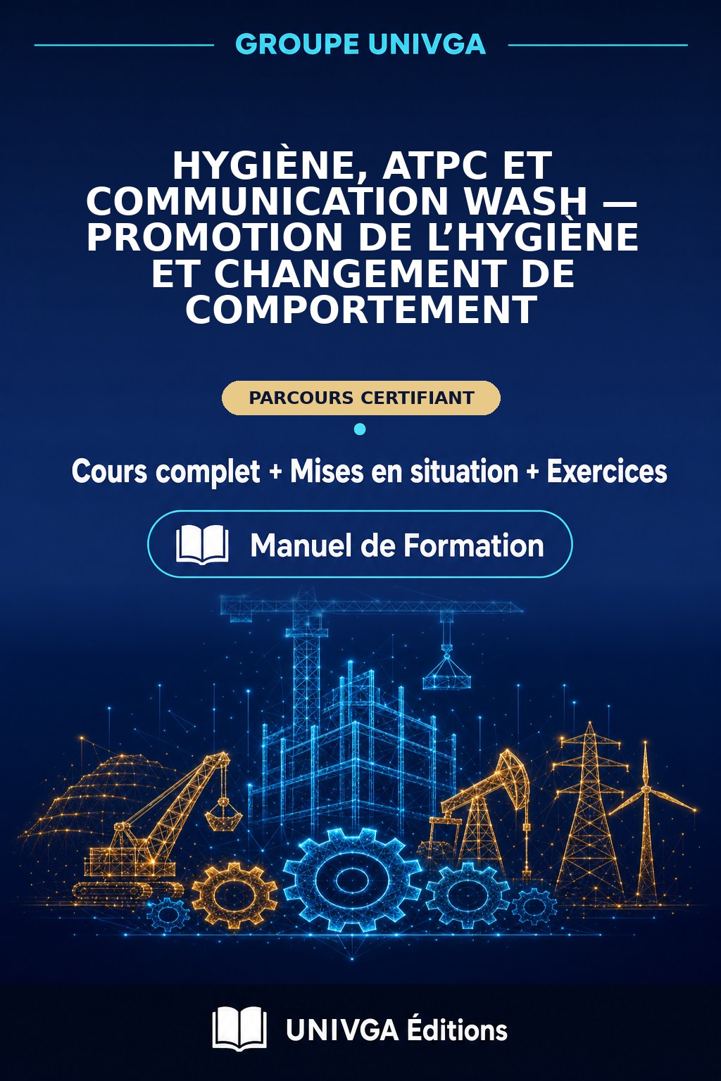 Cover of the manual — Professional Certificate in Hygiene, ATPC, and WASH Communication — Promotion of Hygiene and Behavior Change