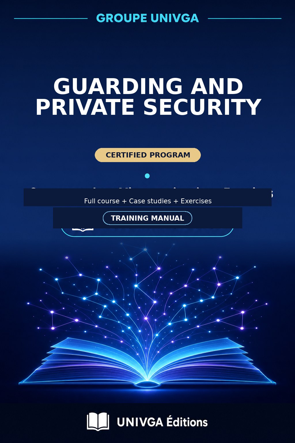 Cover of the training manual — Professional Certificate in Security and Private Guarding