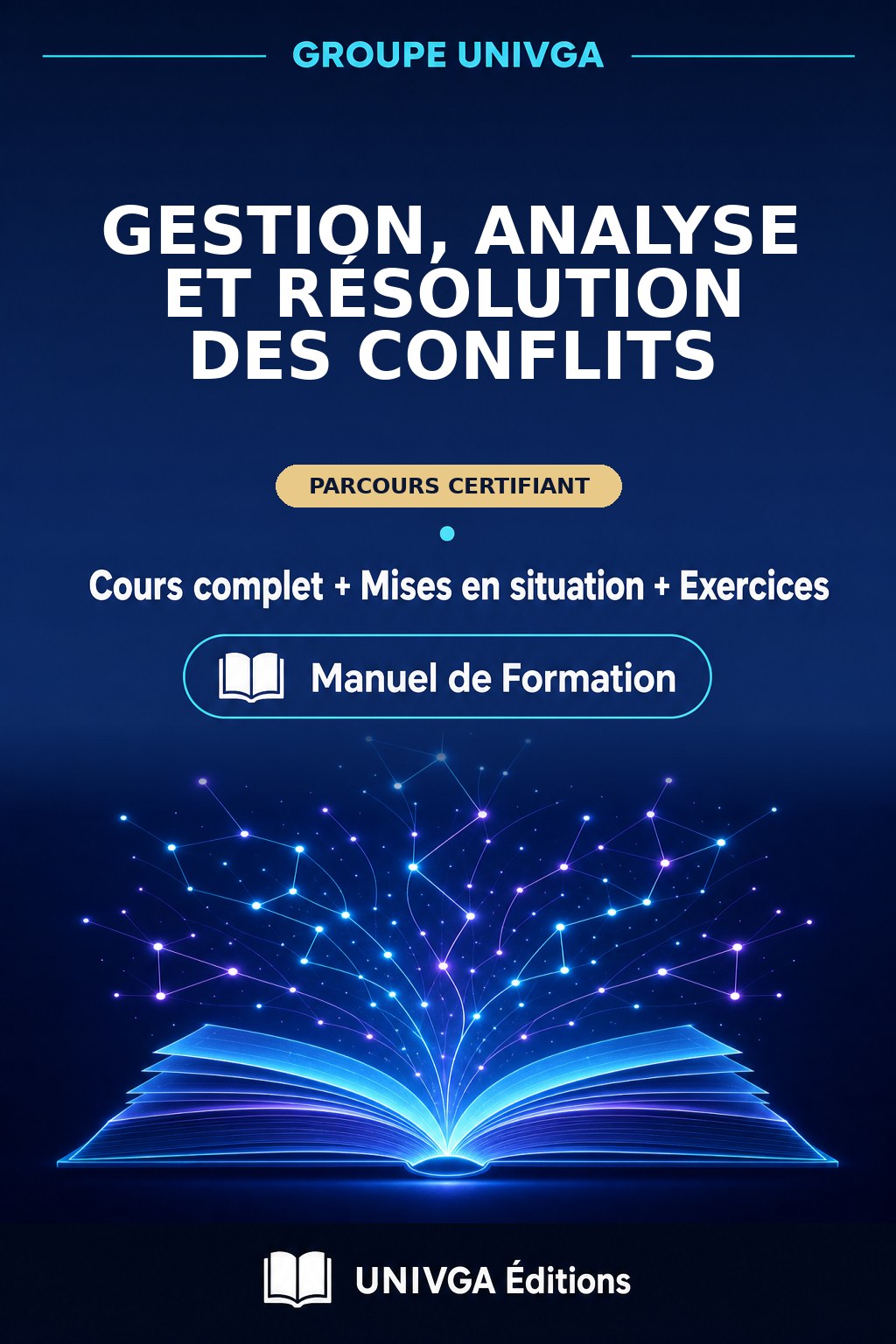 Couverture du manuel — Certificat Professionnel en Gestion, Analyse et Résolution des Conflits