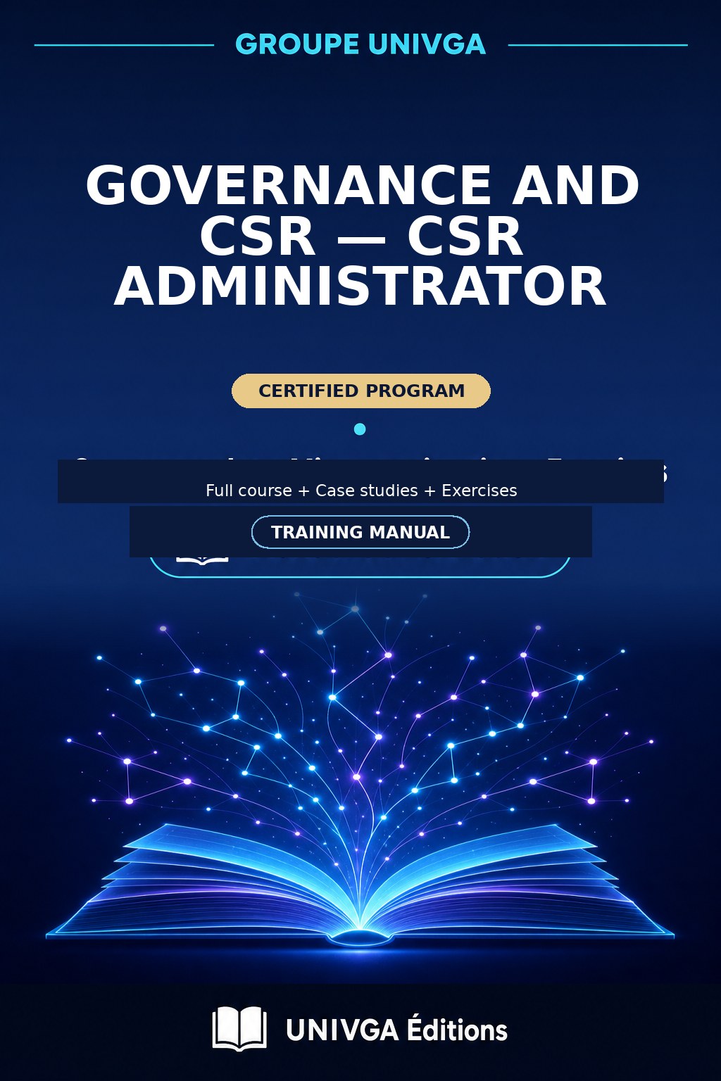 Cover of the manual — Professional Certificate in Governance and CSR — CSR Administrator