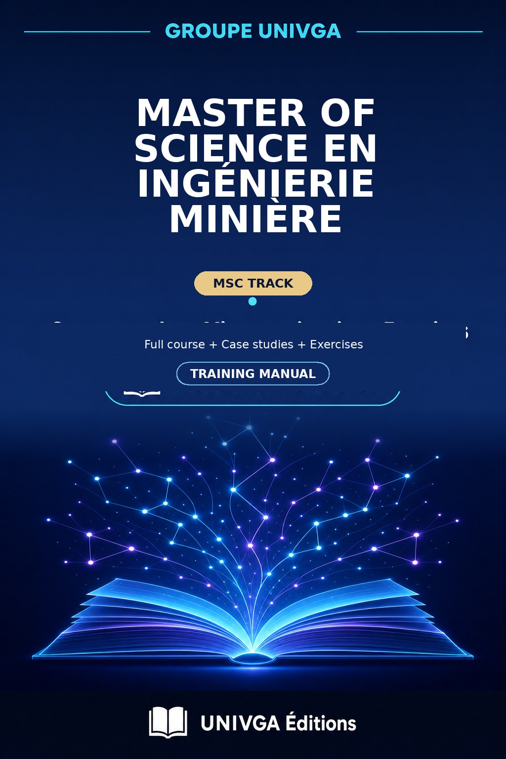Cover of the training manual — Master of Science in Mining Engineering