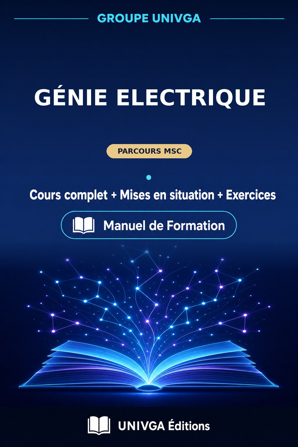 Couverture du manuel de formation — Master of Science (MSc) en Génie Electrique