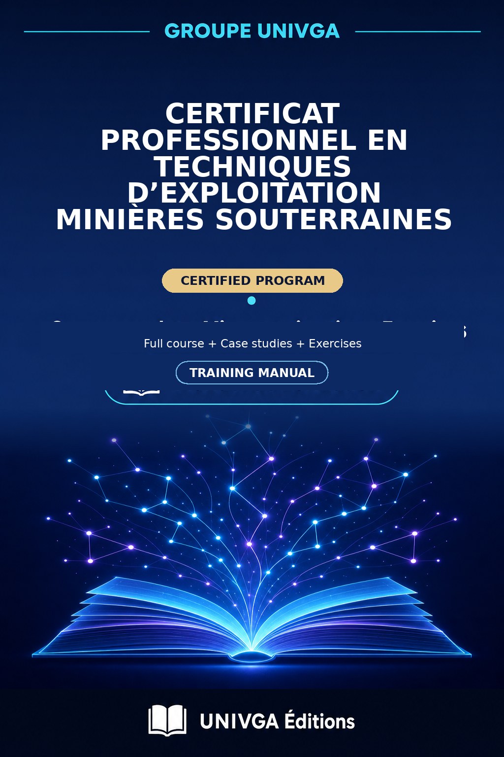 Manual cover — Professional Certificate in Underground Mining Techniques