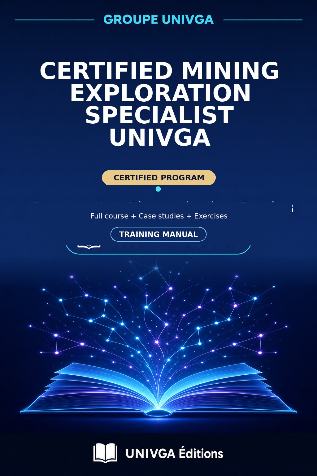 Cover of the manual — Certified UNIVGA Mining Exploration Specialist
