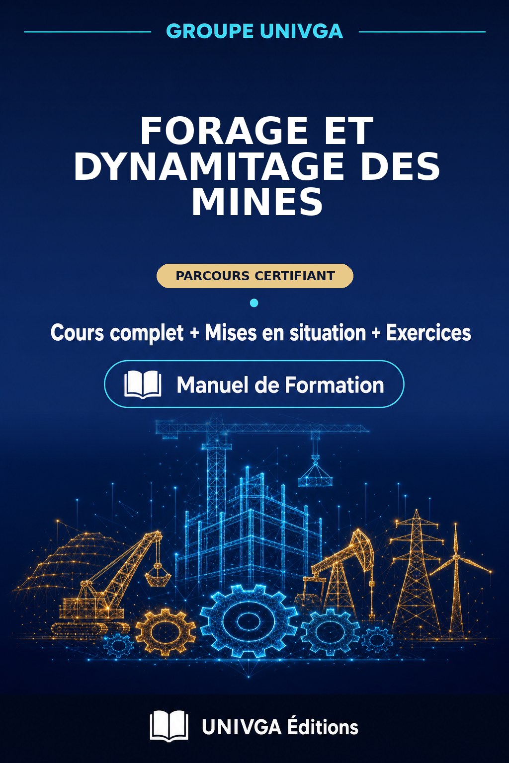 Cover of the manual — Professional Certificate in Mining Drilling and Blasting