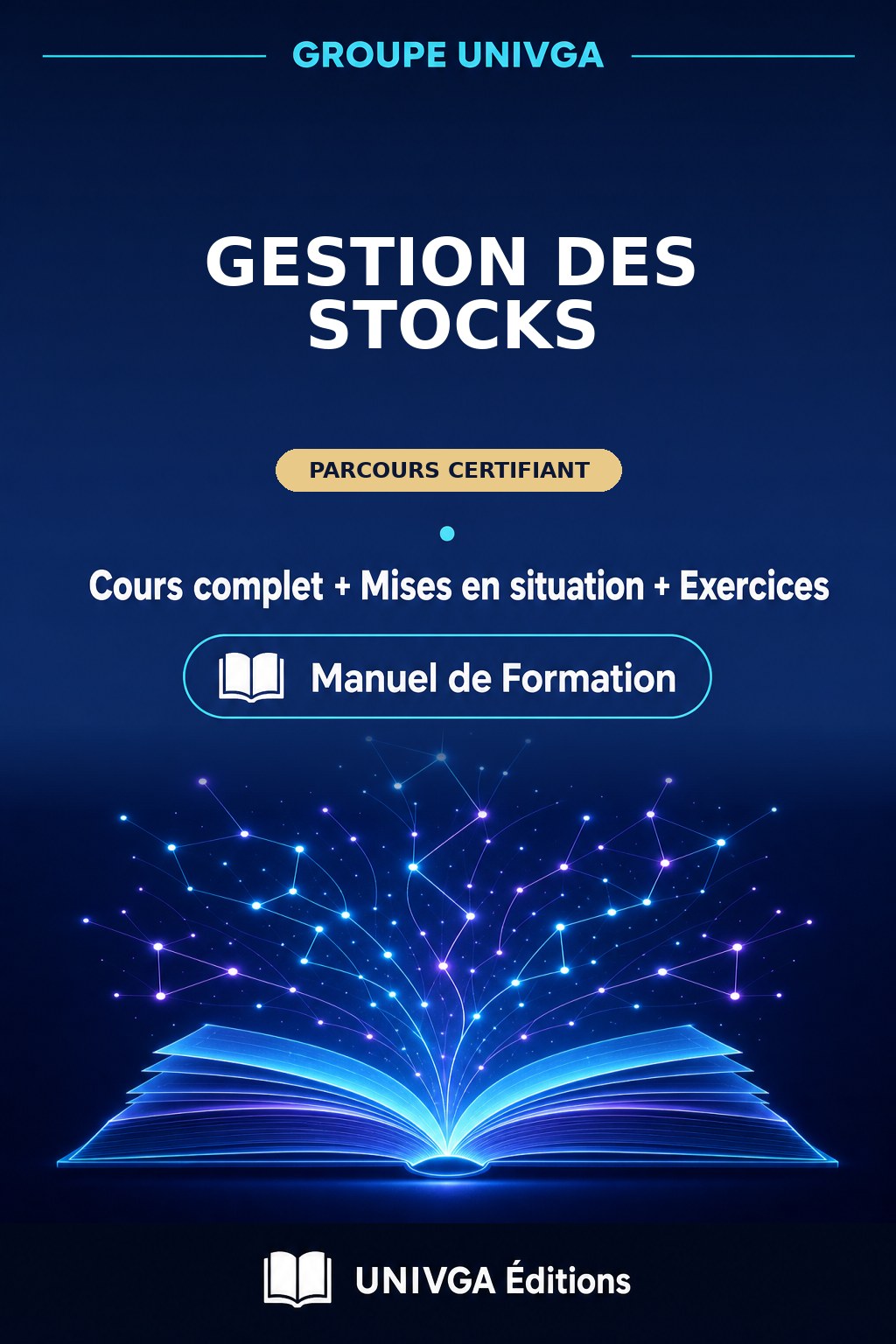 Couverture du manuel — Certificat Professionnel en Gestion des Stocks