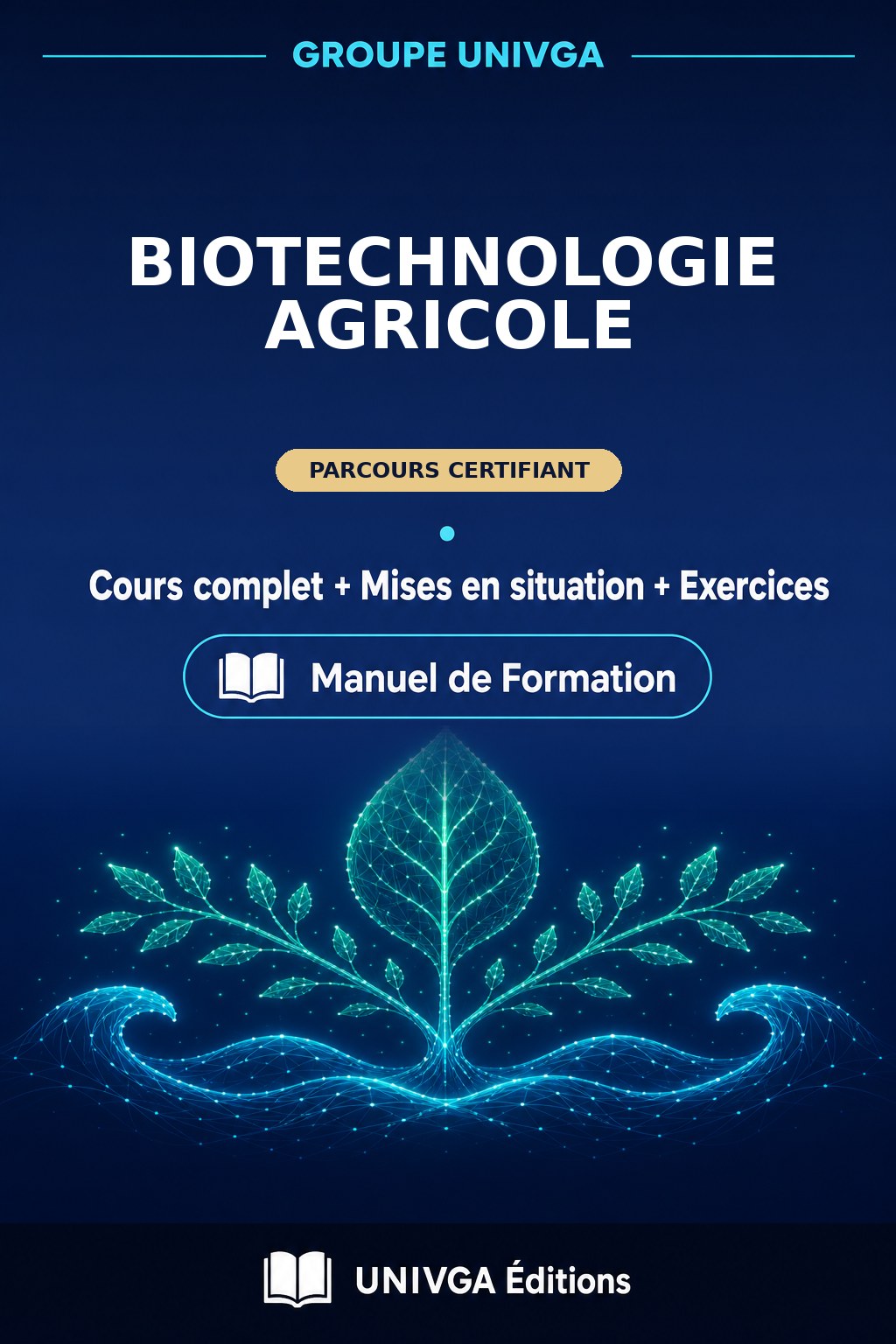 Couverture du manuel — Certificat Professionnel en Biotechnologie Agricole