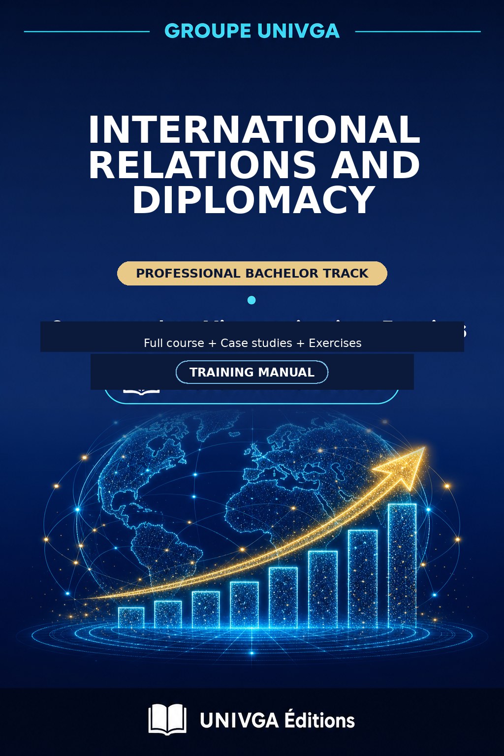 Cover of the manual — PROFESSIONAL LICENSE IN INTERNATIONAL RELATIONS AND DIPLOMACY