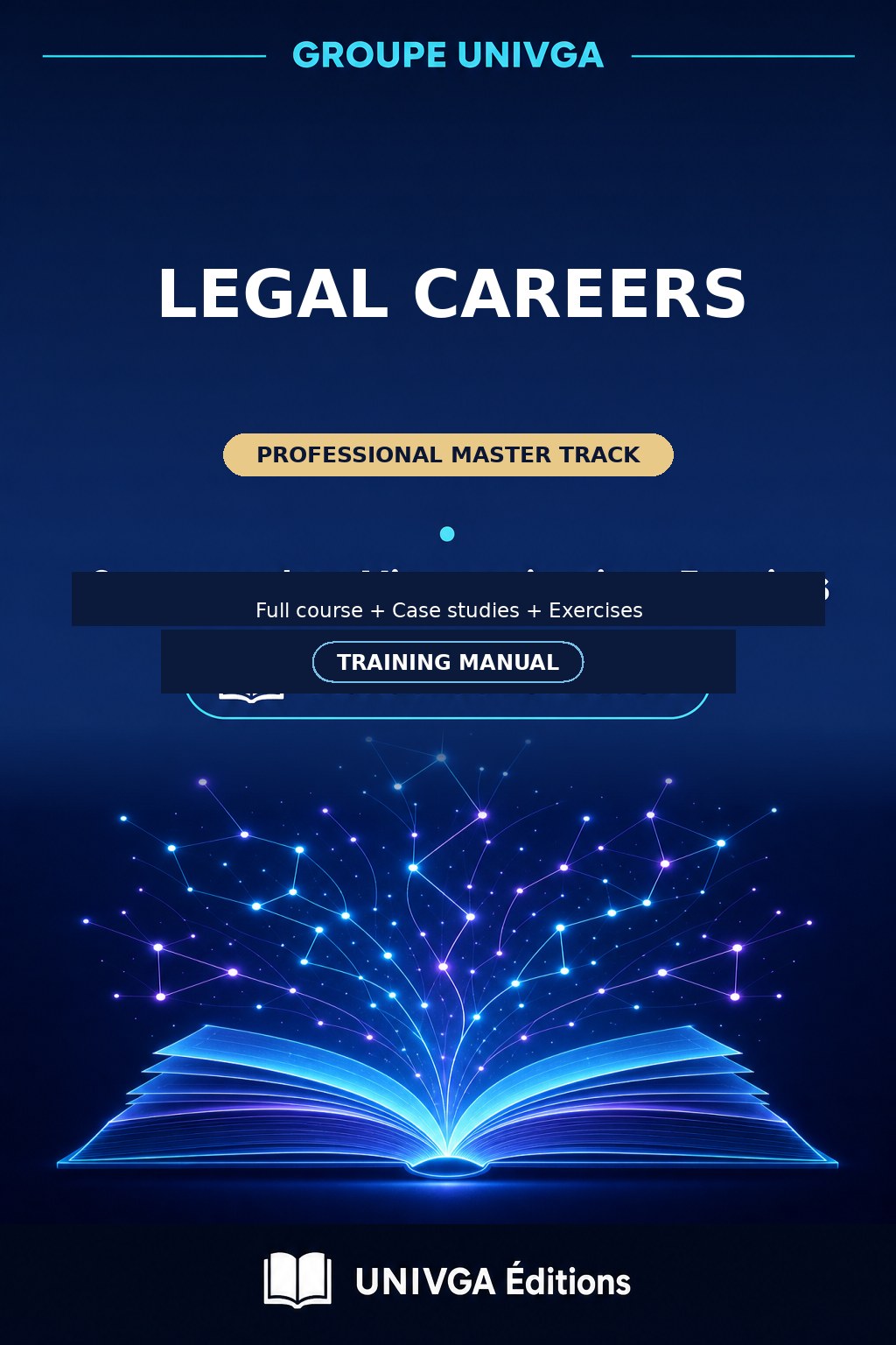 Cover of the manual — MASTER'S DEGREE IN LEGAL CAREERS