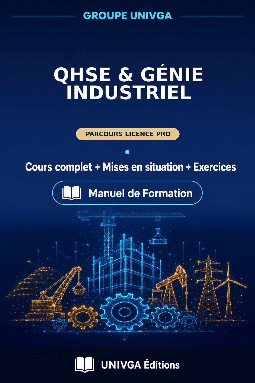 Couverture du manuel — LICENCE PRO EN QHSE & GÉNIE INDUSTRIEL