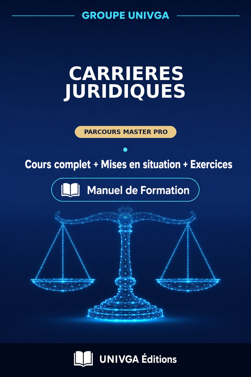 Cover of the manual — MASTER'S DEGREE IN LEGAL CAREERS