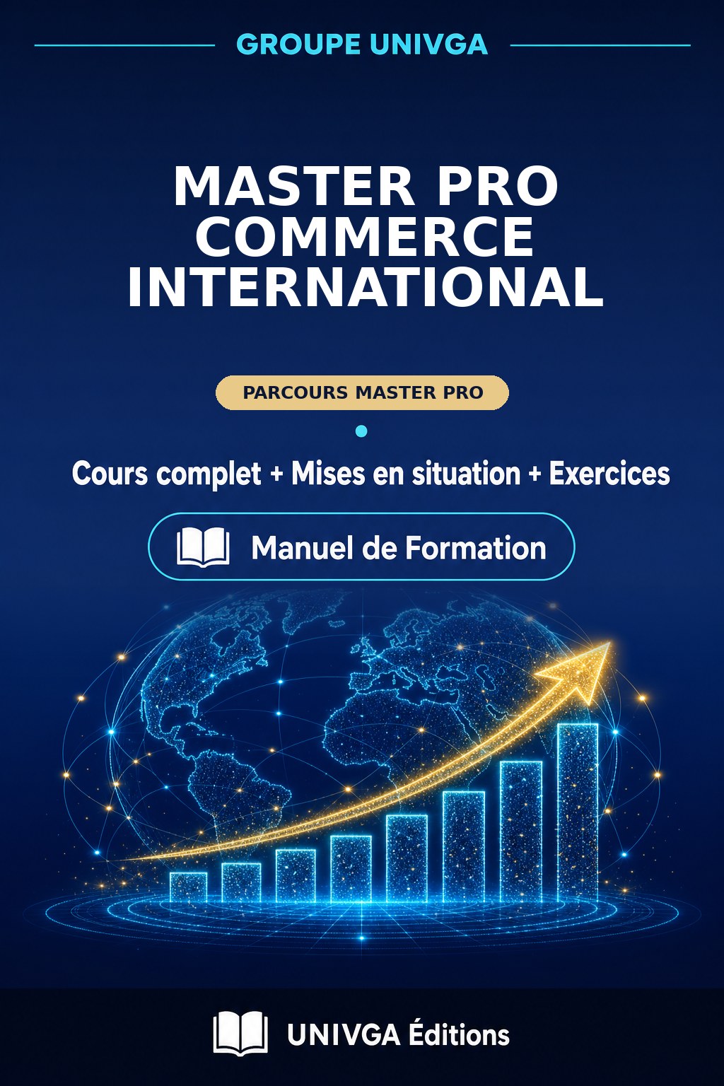 Couverture du manuel de formation — MASTER PRO COMMERCE INTERNATIONAL
