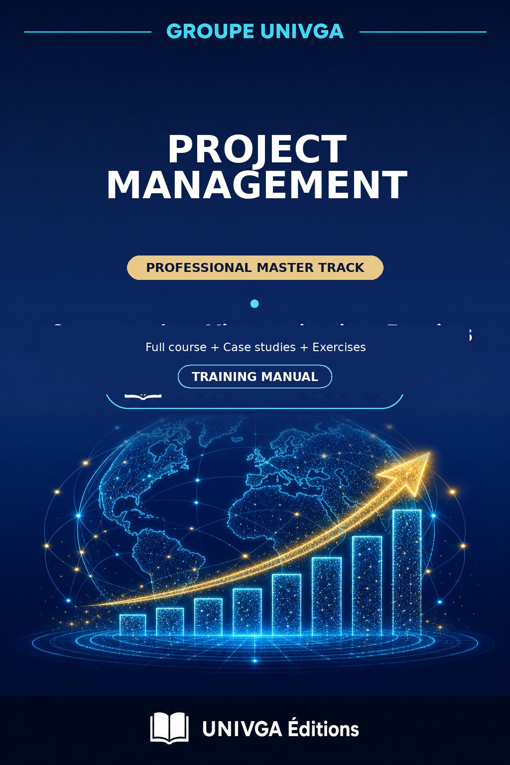 Cover of the manual — Master's Degree in Project Management