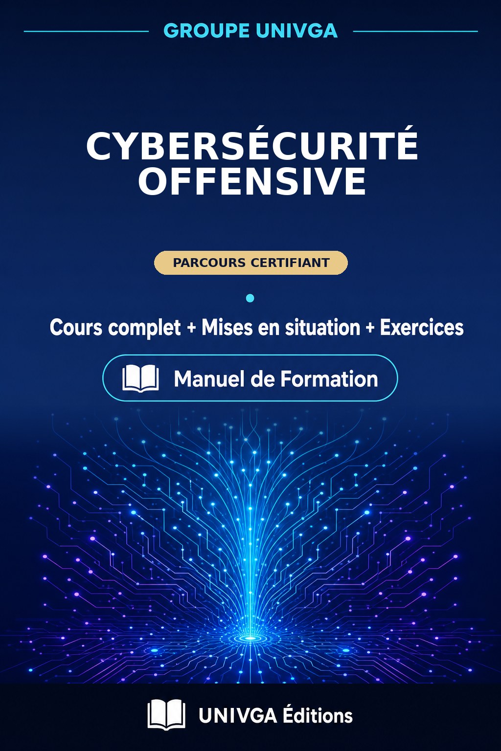 Couverture du manuel de formation — Certificat Professionnel en Cybersécurité offensive