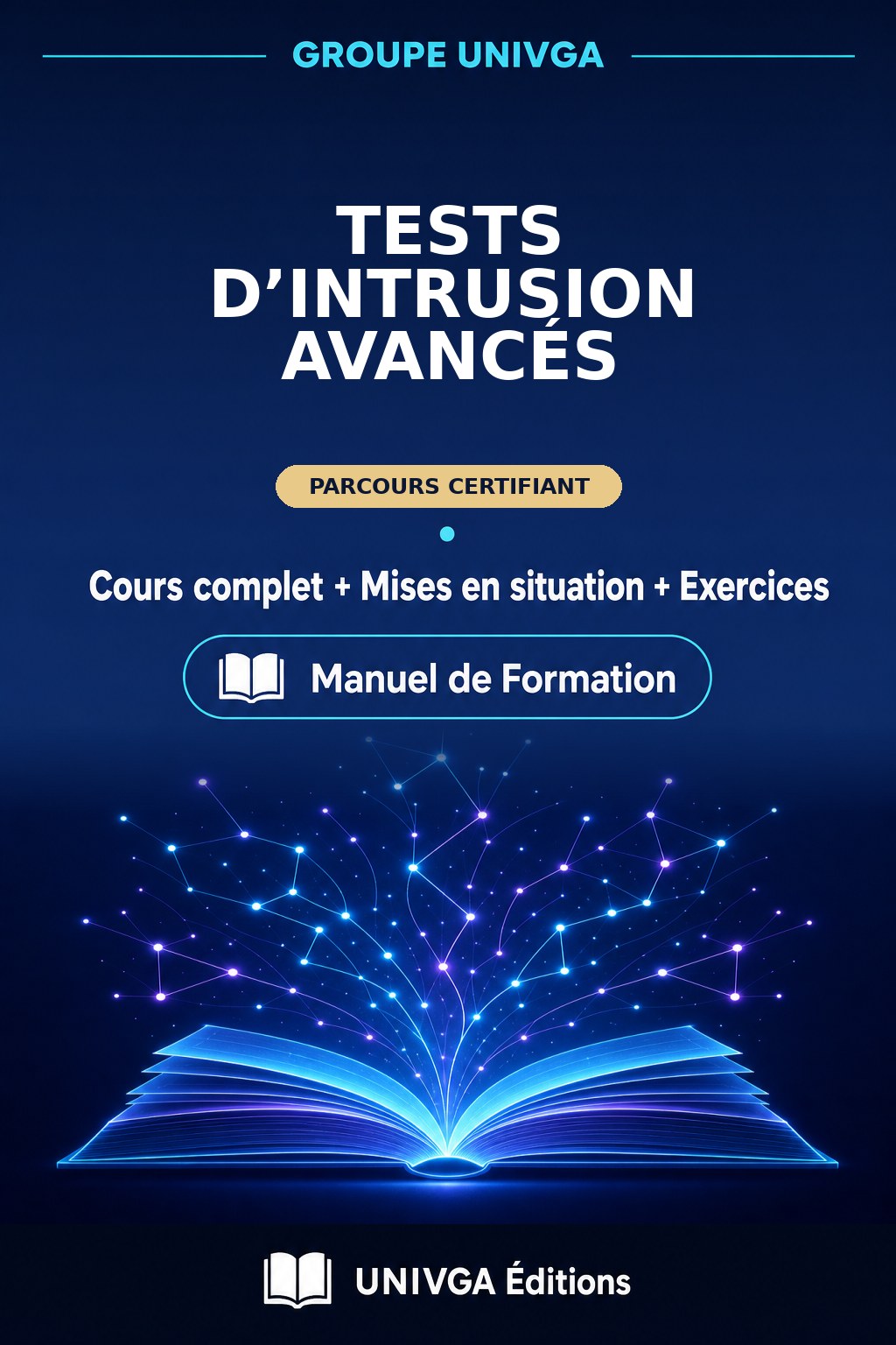 Couverture du manuel de formation — Certificat Professionnel en Tests d’Intrusion Avancés